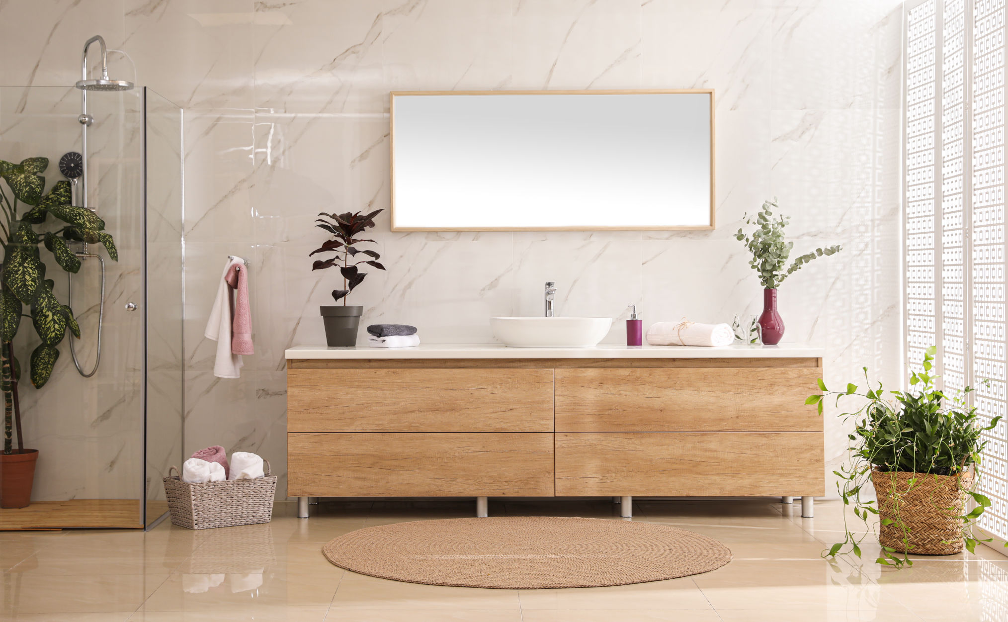 Badezimmereinrichtung Badmöbelierung